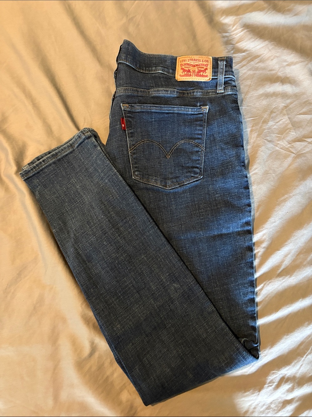 Levi's Dark Indigo Stretch Skinny Jeans